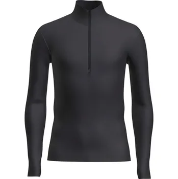 Pánské tričko Tričko s dlouhým rukávem pánské ICEBREAKER M 175 Everyday LS Half Zip BLACK - XL