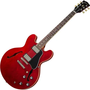 Elektrická kytara Gibson ES-335 60s Cherry Semiakustická kytara