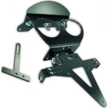 Držák SPZ HSM Držák SPZ SUZUKI GSR 600 06-11, nastavitelný, černý, s držákem odrazky