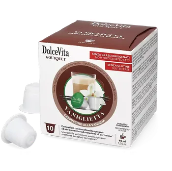 Káva Dolce Vita | Vaniglietta - Vanilkové cappuccino - Počet kapslí pro Nespresso®: 10