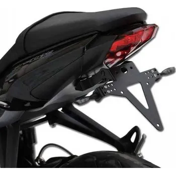 Autodíl HSM Držák SPZ TRIUMPH Street Triple/Daytona, 675R/765, 13-20, nastavitelný, s držákem odrazky