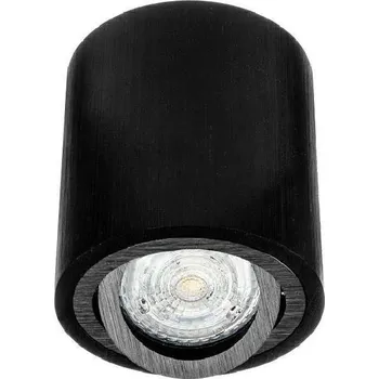 Bodové svítidlo PREMIUMLUX Podhledové bodové svítidlo kulatá FLORENCE Gu10 černá škrábaná stropní přisazené