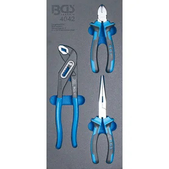 Pěnová vložka (modul) kleště sika 240mm,štípací 165mm,telefonní 200 mm – BGS 4042