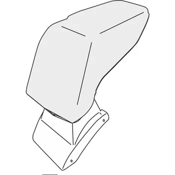 Loketní opěrka Loketní opěrka Ford B-Max 2015-2017 (bez posuvného krytu úložného prostoru, adaptér)