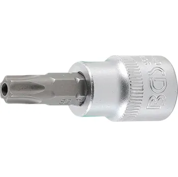 Hlavice zástrčná 3/8" pro T-profil T45, s vrtáním - BGS 2597