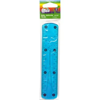 pravítka pravítko flexi (ohebné) 15cm mix barev 130-1812