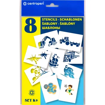 centropen šablony papírové Blopens 9996/K 476000