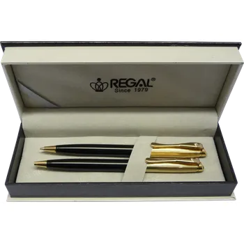 Regal kuličkové pero + mikrotužka Cronos - černá 475509