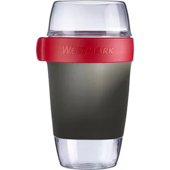 Dóza na potraviny Westmark Třídílná dóza na jídlo, 1150 ml, antracit, L, šedá