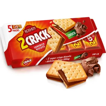Roshen 2Crack CHOCO 190g (Kartonové balení : 26 ks)