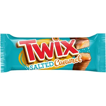 Čokoládová tyčinka TWIX Salted Caramel 46g cena za kartonové balení (Kartonové balení : 30 ks)