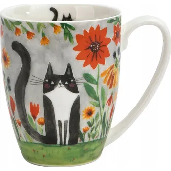 Hrnek Duo Kočičí Svět Louka porcelán 350 ml