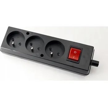 Elektrická zásuvka Elektrická Zásuvka Jonex černá