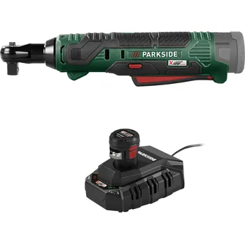 PARKSIDE PAR 12 B1 Aku ráčnový utahovák 1x 2,5 Ah + nabíječka Plgk 12 6.0 B1