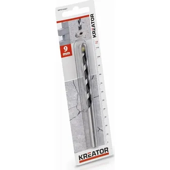 Vrták Vrták 9 mm x 120 mm s vidiovým hrotem na TVRDÝ BETON