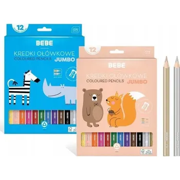 Pastelka Interdruk pastelky jumbo BB, 12 barev