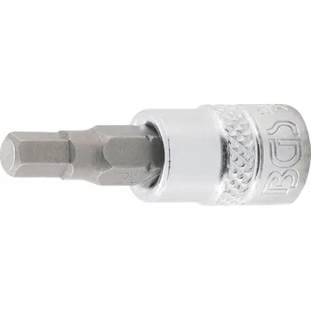 Gola hlavice Hlavice zástrčná 1/4" imbus 3/16" x 38 mm - BGS 2743