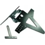 HSM Držák SPZ SUZUKI GSX-R 600/750 06-07, nastavitelný, černý, s držákem odrazky