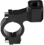 HSM Svorka pro upevnění zrcátek na řídítka motorky, černá, M10 pravý, pro 7/8 22 mm řídítka