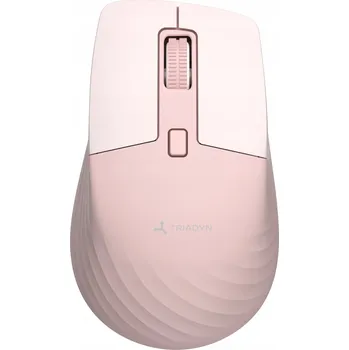 Myš Bezdrátová Myš Kancelářská Triadyn THALASSA Bluetooth 2.4GHz 1600DPI Růžová