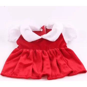 Oblečení pro panenky Baby Born či American Girl (letní/ zimní) Varianta: N90 šaty červené