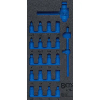 Vložka do dílenského vozíku 1/3, prázdná, pro BGS 4094 - BGS 4094-1