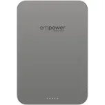 PanzerGlass empower Qi2 bezdrátová MagSafe powerbanka s portem USB-C - 5 000 mAh - šedá