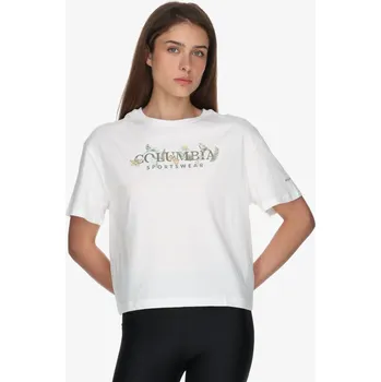 Oblečení a móda COLUMBIA Rolling Bend™ Graphic Relaxed Crop SS S 1245934