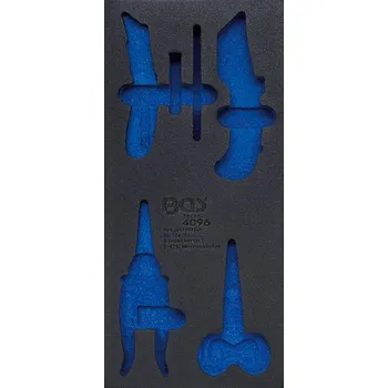 Vložka do dílenského vozíku 1/3, prázdná, pro 4096 - BGS 4096-1