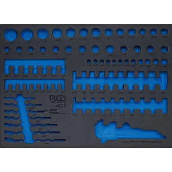 Vložka do dílenského vozíku 3/3, prázdná, pro4020 - BGS 4020-5