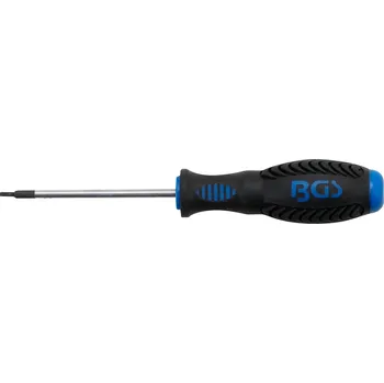 Šroubovák Šroubovák, T-profil (pro Torx) s otvorem T8, Délka čepele 80 mm – BGS 7849-T8