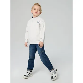 Sinsay - Džínsy chino s opraným efektem - námořnická modrá - 139GX-59J - 139GX-59J-104