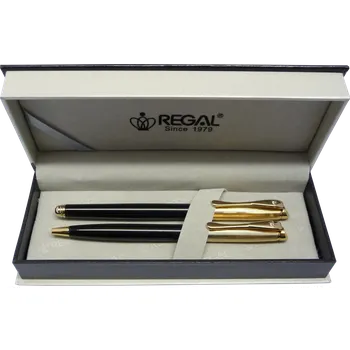 kuličkové pero + inkoustové pero Cronos - černá Regal