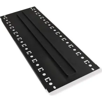 Rozvaděč RADIN - DIN-TH35-24xS - Montážní deska 4U s lištou do RACK19 skříní - PULSAR