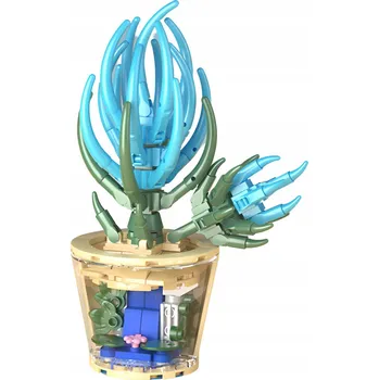 ostatní stavebnice Květinové Stavebnice sada květin, Květináč 3D dekorativní Puzzle