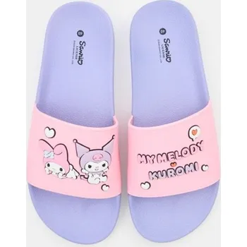 Dámská obuv Sinsay - Pantofle s 3D aplikacemi Hello Kitty - levandulová - 085GX-04X - 085GX-04X-37