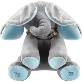 Hračka pro nejmenší Zaparkorun Zpívající slůně - Blue