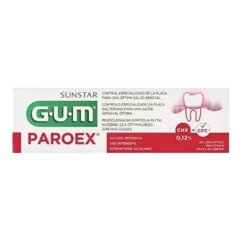 Dentální hygiena GUM PAROEX zubní pasta s chlorhexidinem 0,12% 75 ml