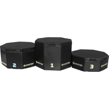 Stepper Stupně vítězů - set tréninkových plyo boxů MASTER 30, 45 a 60 cm + Sportovní taška v hodnotě 490,-