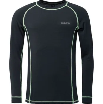Pánské tričko Klimatex OTO Pánské funkční triko s dlouhým rukávem, černá, L