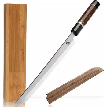 Kuchyňský nůž SA 21785 na Sushi Hnědá/Černá
