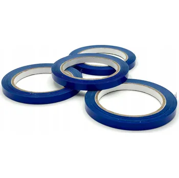 Lepicí páska Balicí páska Plast modrá, šířka 9 mm, délka 66 m, 1 ks