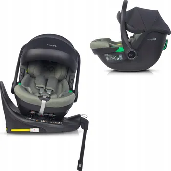 Autosedačka Autosedačka vajíčko s otočnou základnou Isofix EasyGo BUZ PRO Greener I-Size