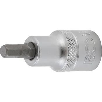 Nástrčná hlavice, 12,5 mm (1/2"), vnitřní šestihran 1/4" - BGS 2733