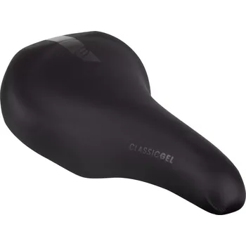 Komponent pro jízdní kolo sedlo FORCE K2 CLASSIC GEL , černé