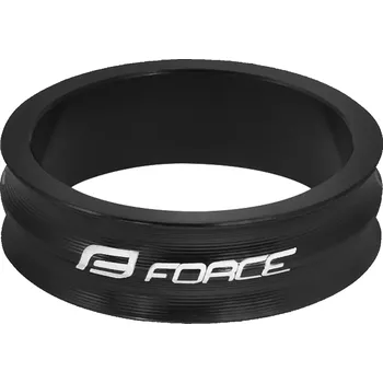 Komponent pro jízdní kolo podložka FORCE 1 1/8" AHEAD 10 mm Al, černá