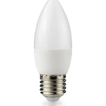 Žárovka Berge LED žárovka - ecoPLANET - E27 - 10W - svíčka - 880Lm - teplá bílá