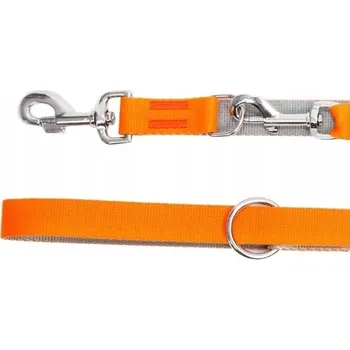 Vodítko pro psa DINGO VODÍTKO ENERGY REG 1,0/220cm POMARANČOVÉ.