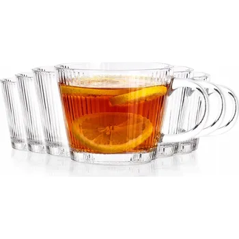 Sklenice Sklenice na kávu a čaj Artemis 370 ml 6 ks