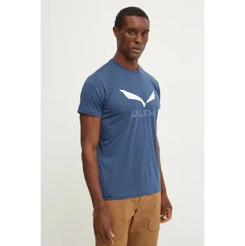 Pánské tričko Sportovní triko Salewa Solidlogo 00.0000027018 modrá 95A, vel. S